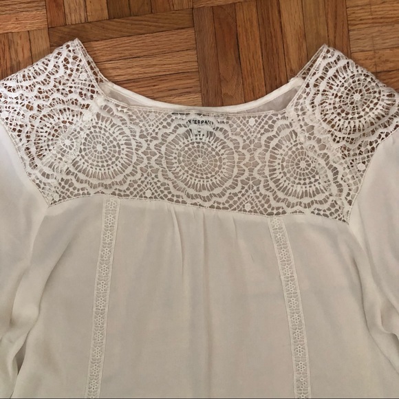 COUNTERPARTS Cream Women”s Top Sz M - Picture 2 of 9